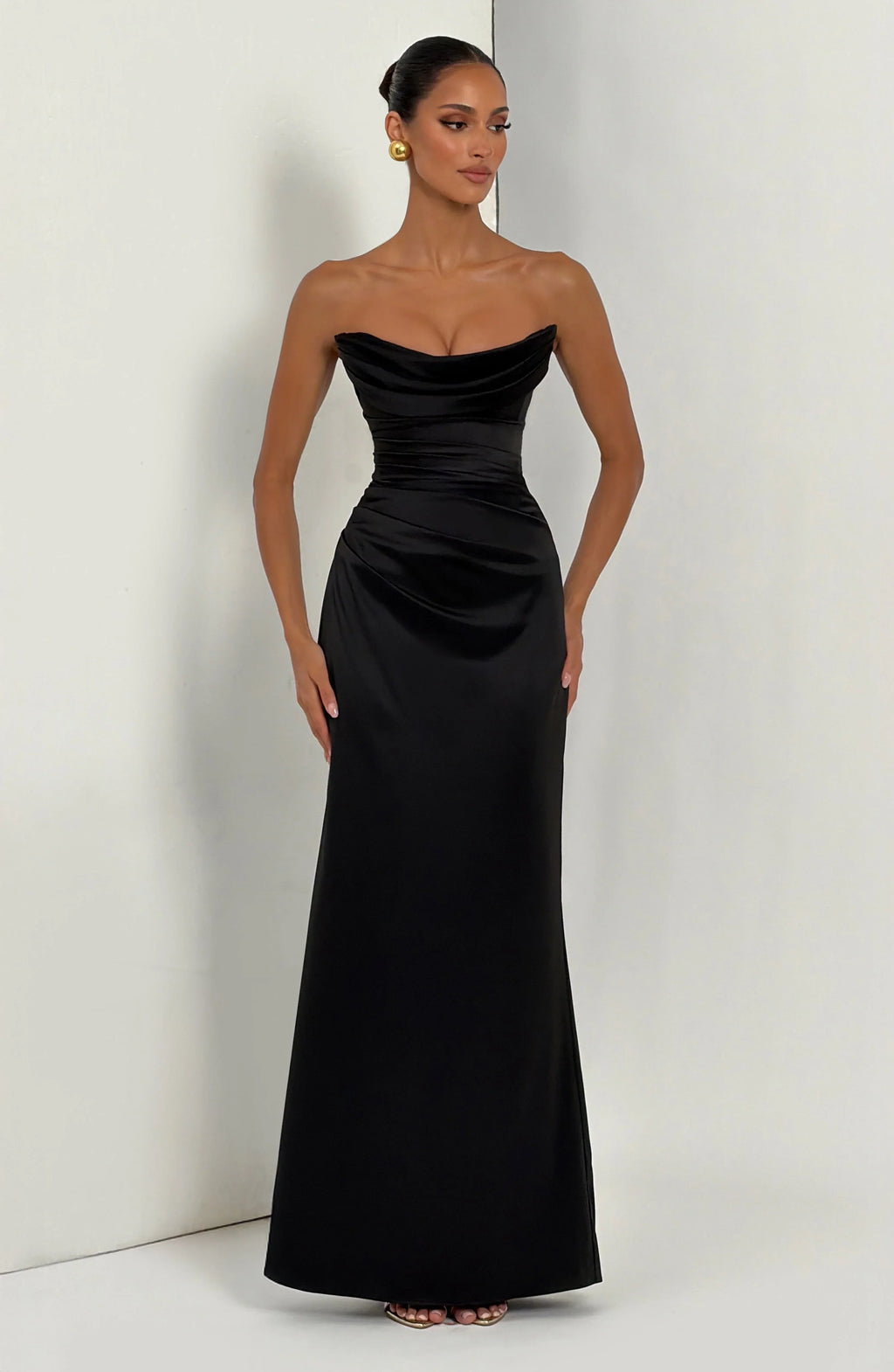 Vessa Maxi Dress - Black