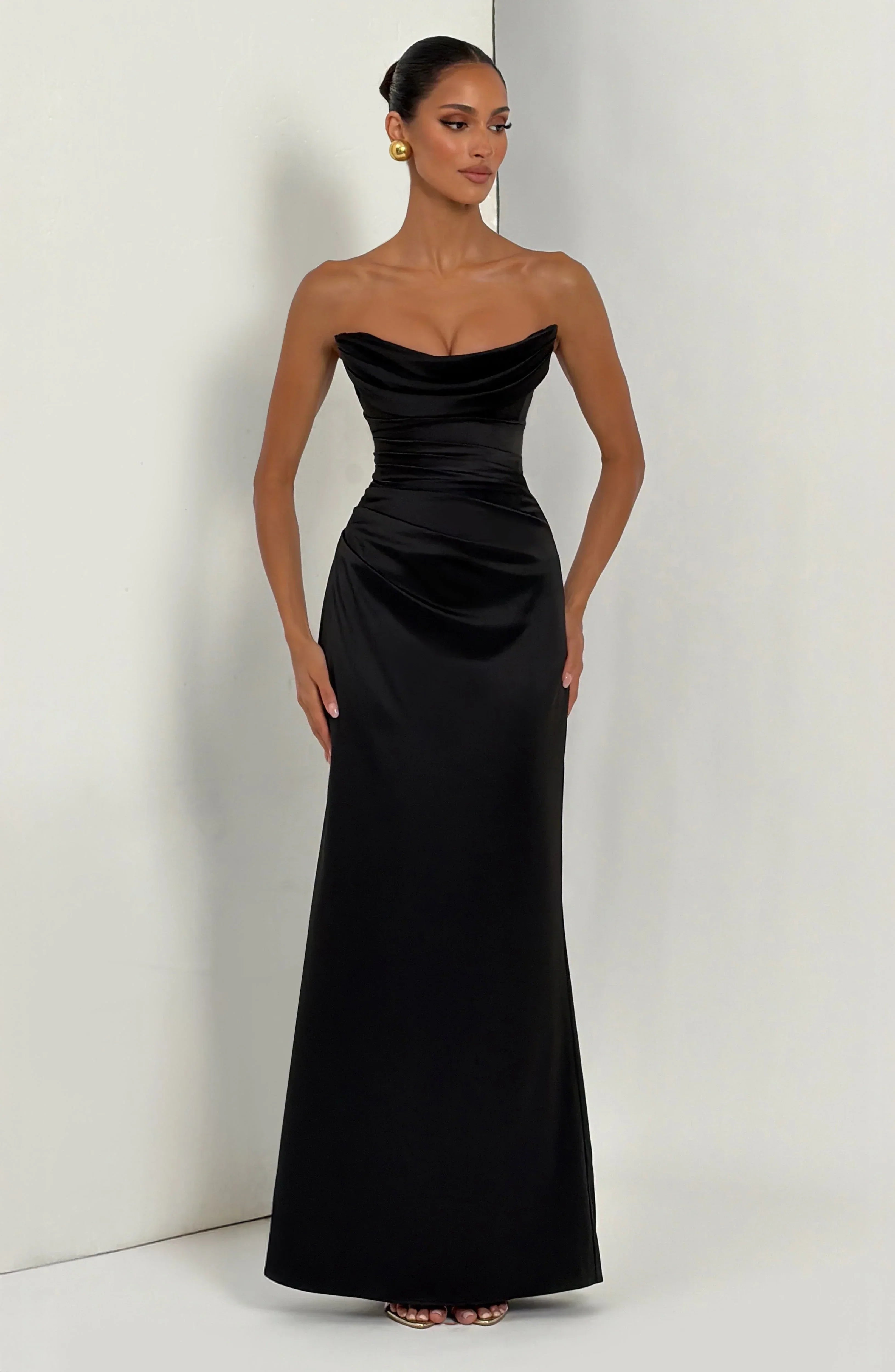 Vessa Maxi Dress - Black