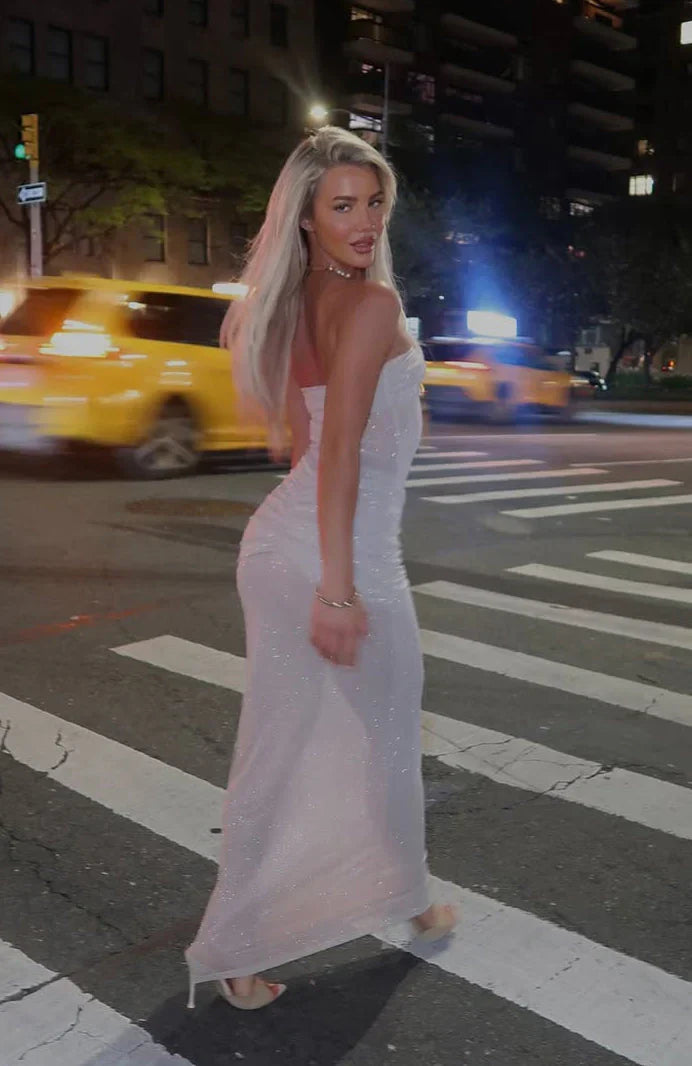 Sheer Grace Maxi Dress