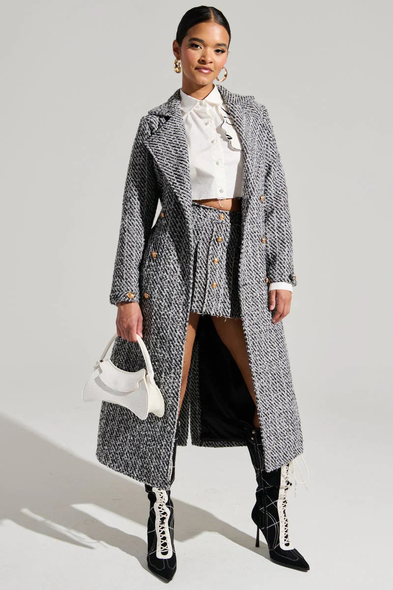 Altura Tweed Trench