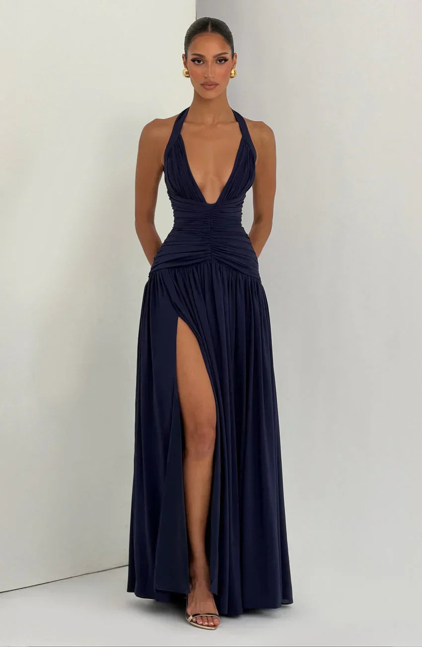 Amaris Maxi Dress - Navy