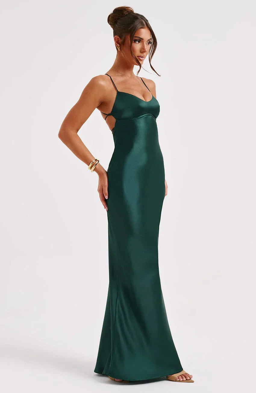 Malika Maxi Dress - Emerald