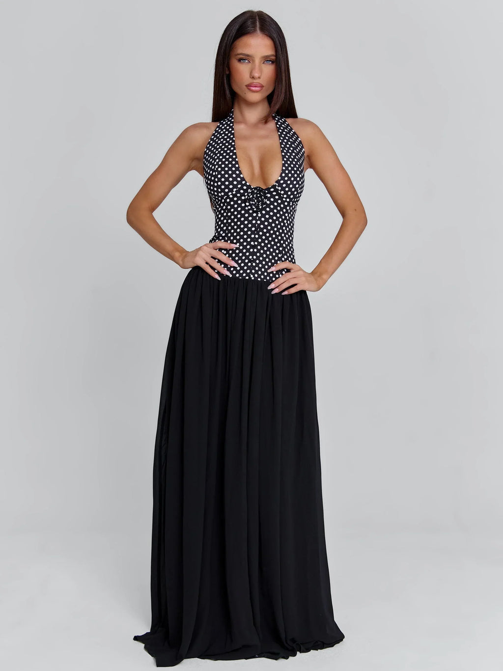 Rylie Black Maxi Dress