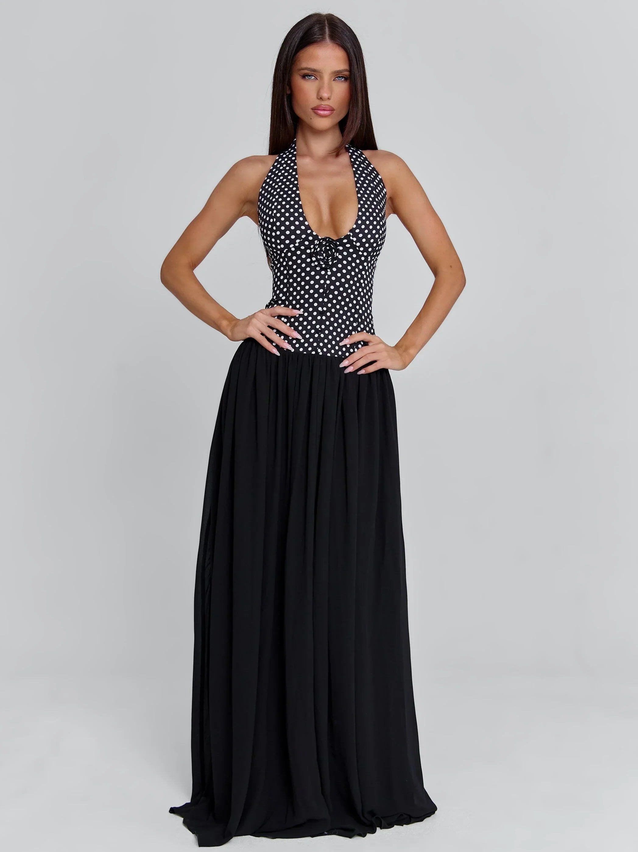 Rylie Black Maxi Dress