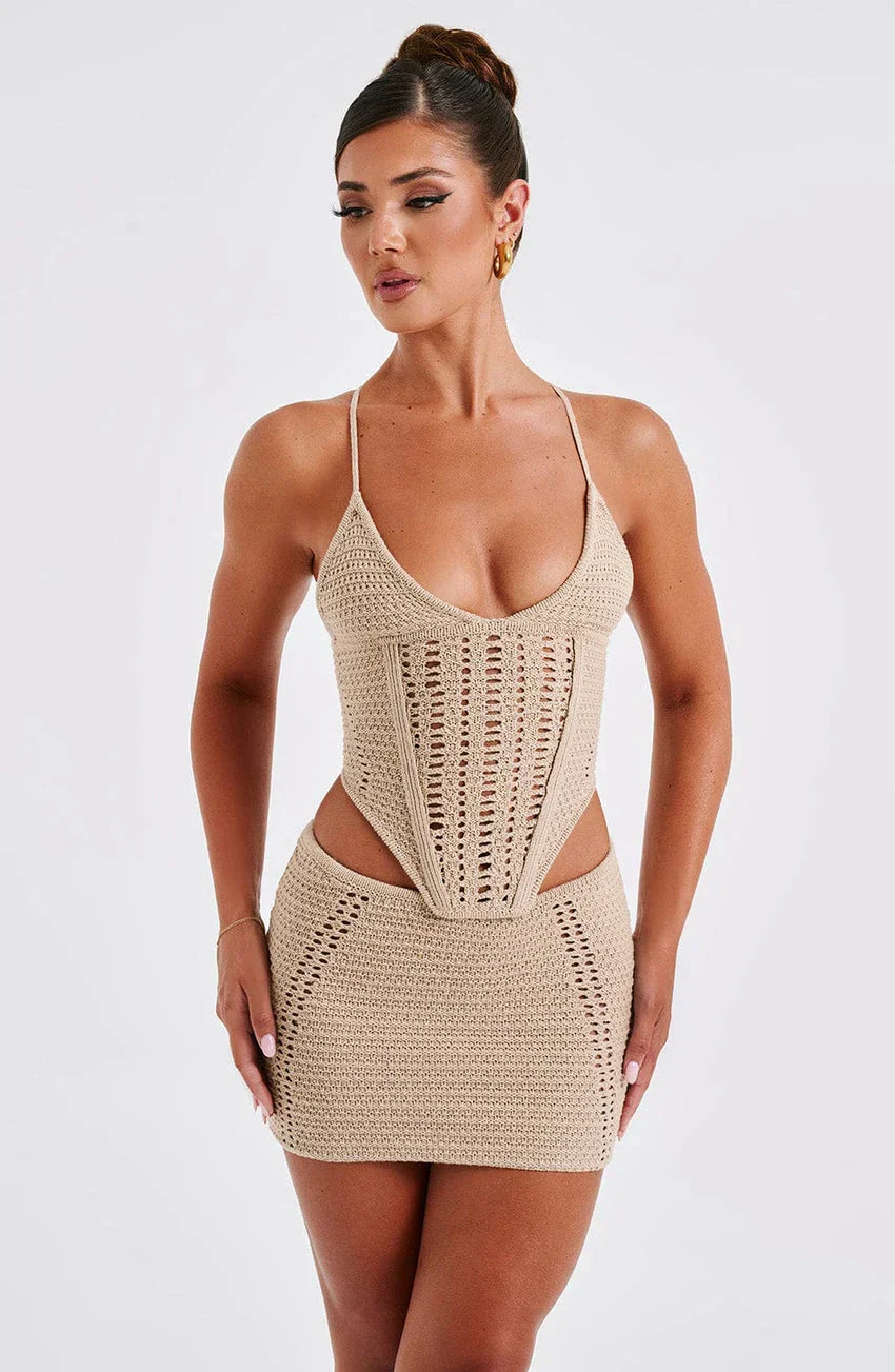 Selma Top - Beige