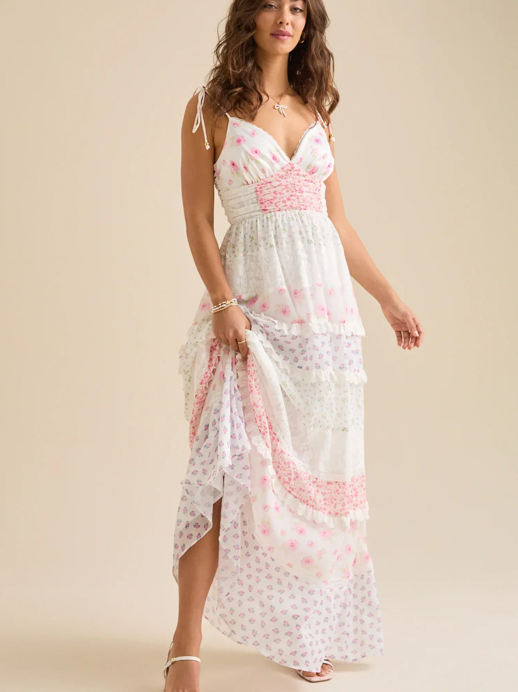 Addie Floral Maxi Dress