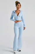Portia Knit Pants - Baby Blue
