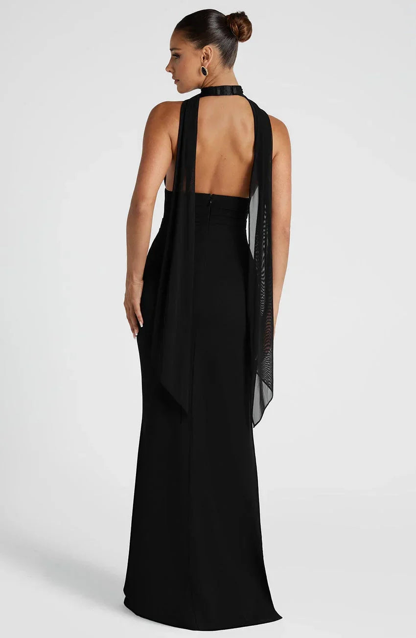 Paulina Maxi Dress - Black