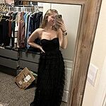 Lovers In Paris Strapless Tulle Maxi Dress Yellow