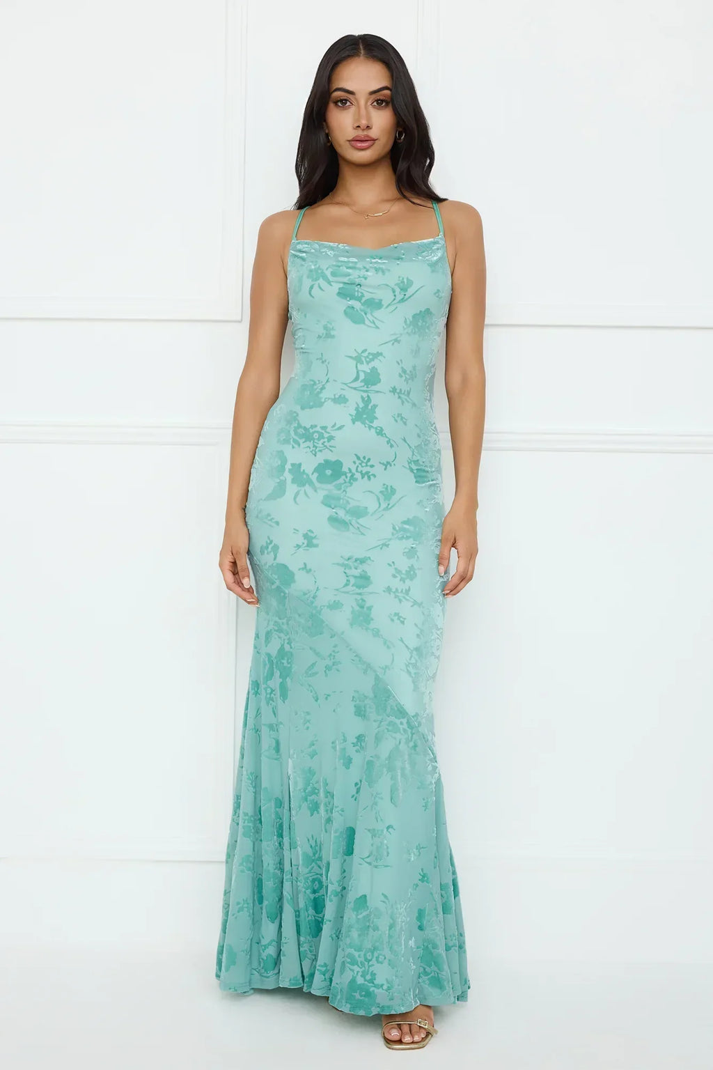 Nocturnal Luxe Maxi Dress