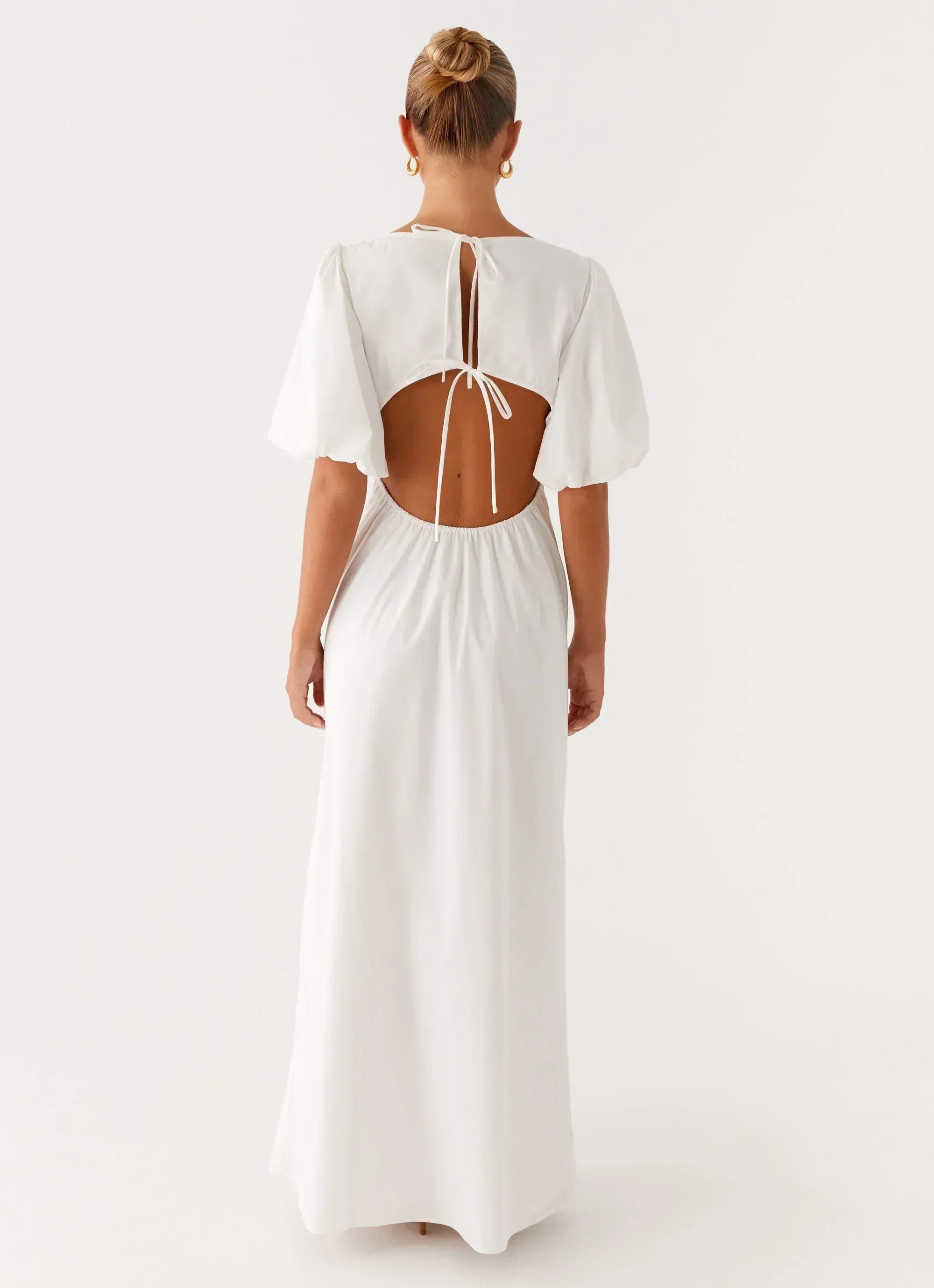 Judy Maxi Dress - White