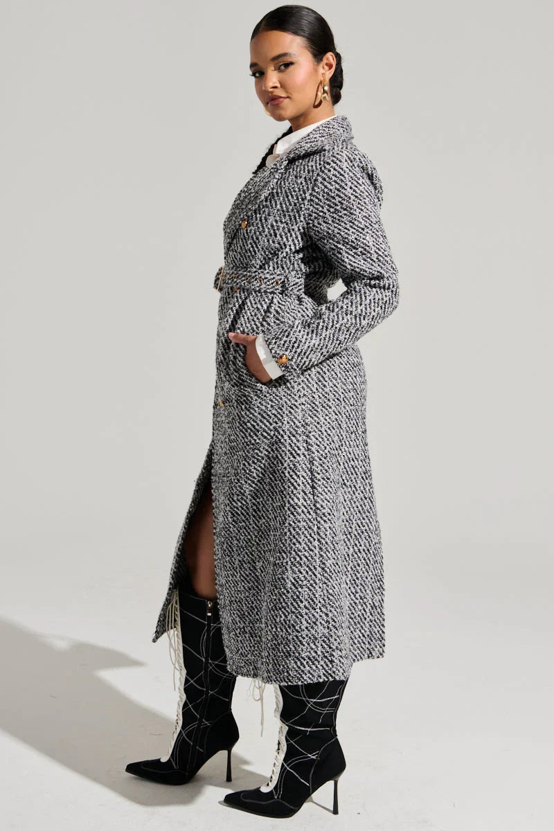 Altura Tweed Trench