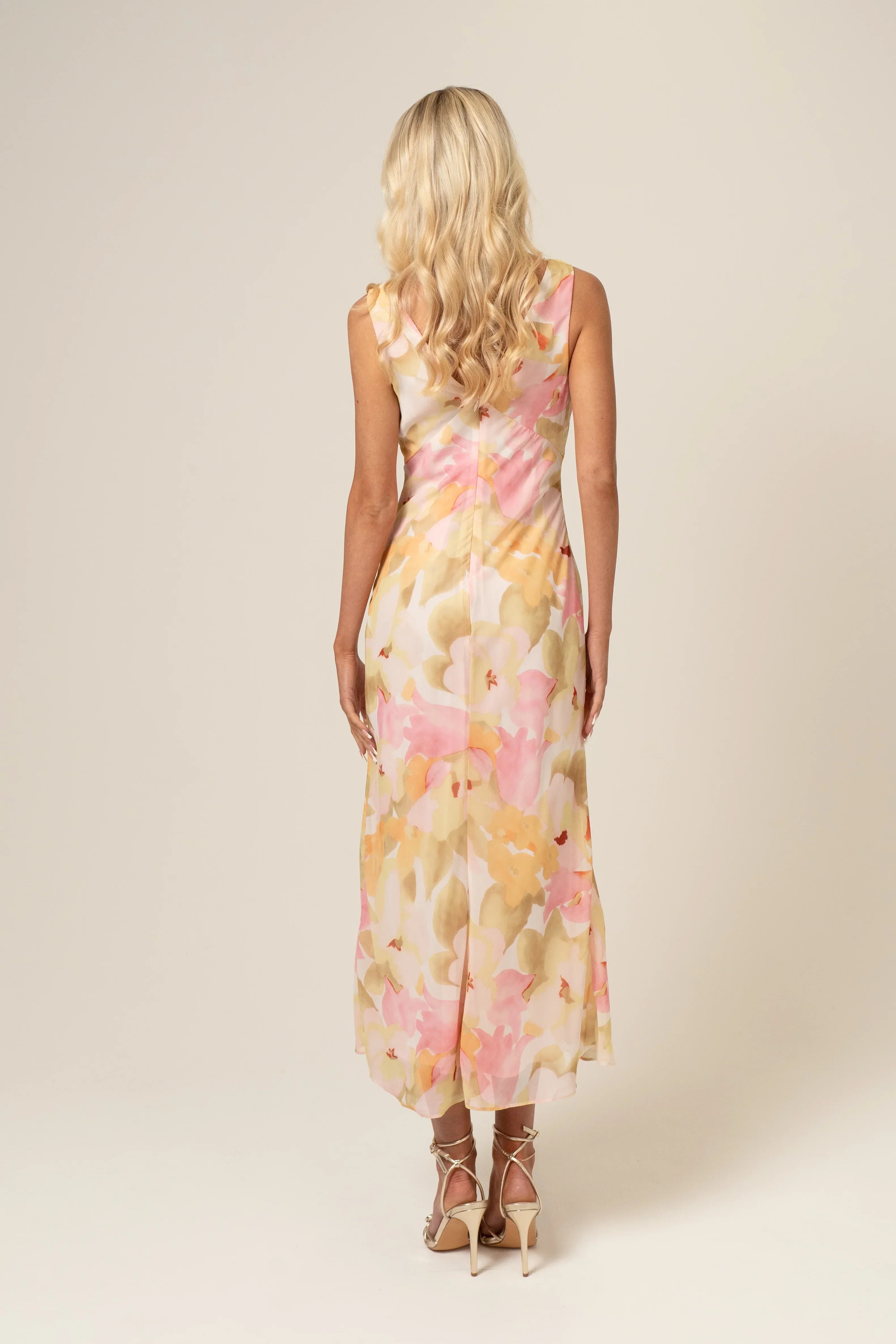 Bailey V-Neck Midi Dress