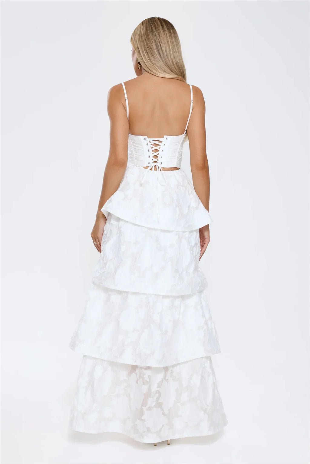 Elevated Desire Maxi Dress White