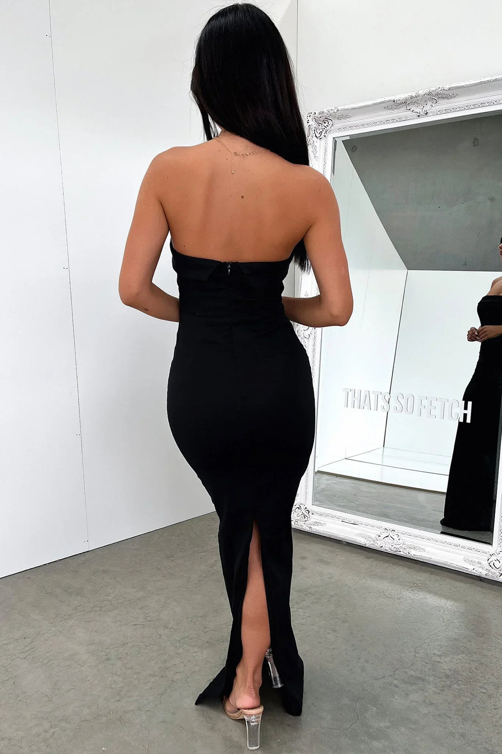 Charms Maxi Dress - Black