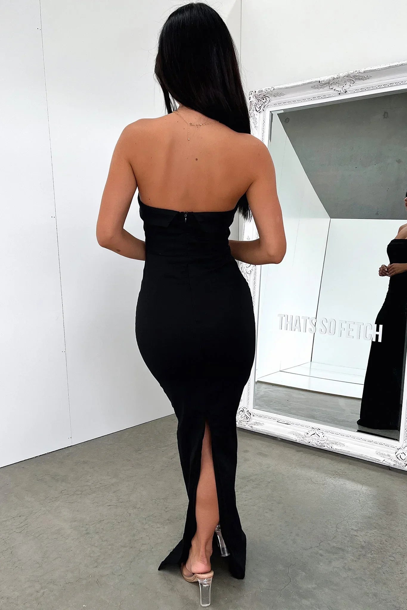 Charms Maxi Dress - Black