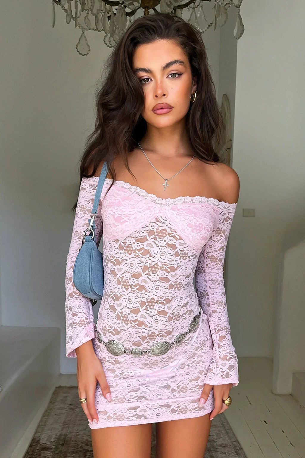 Zila Dress - Baby Pink