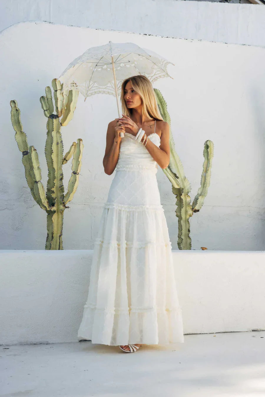 Percy Lace Maxi Dress