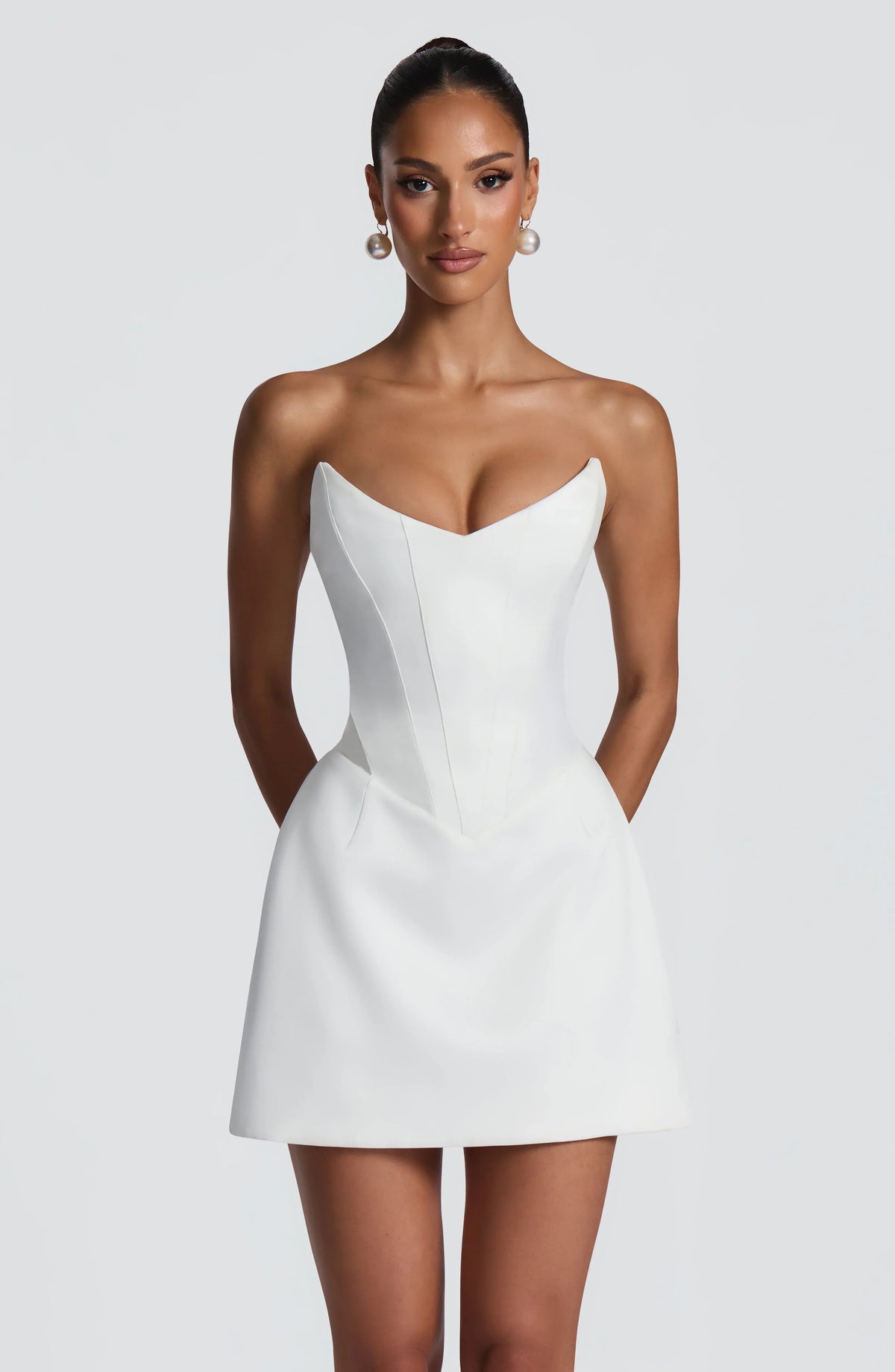 Torin Mini Dress - Ivory