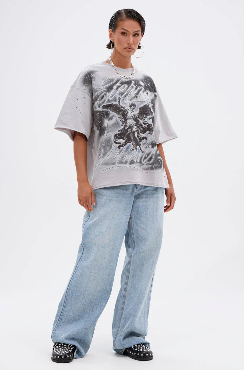 Bounce Back Oversized Tee