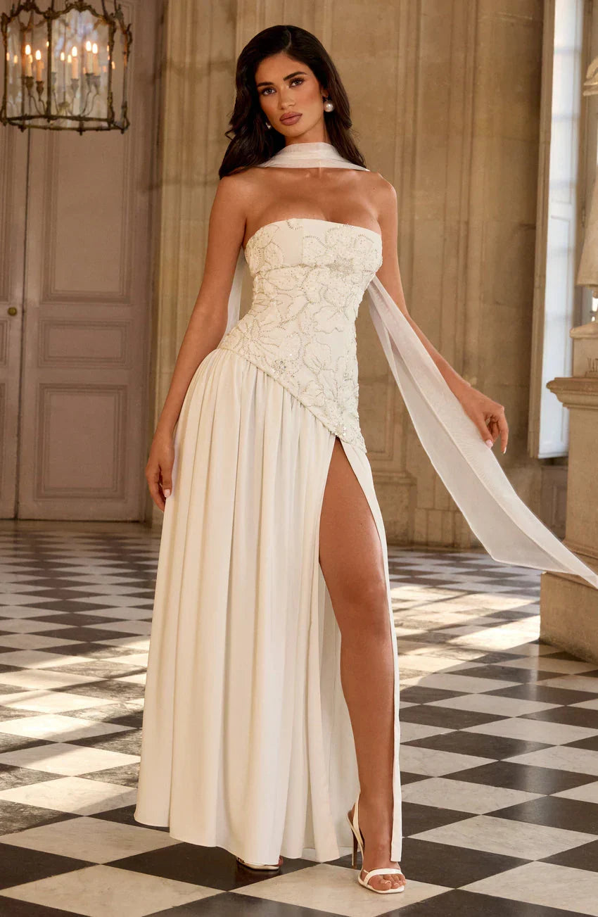 Anneliese Maxi Dress - Ivory