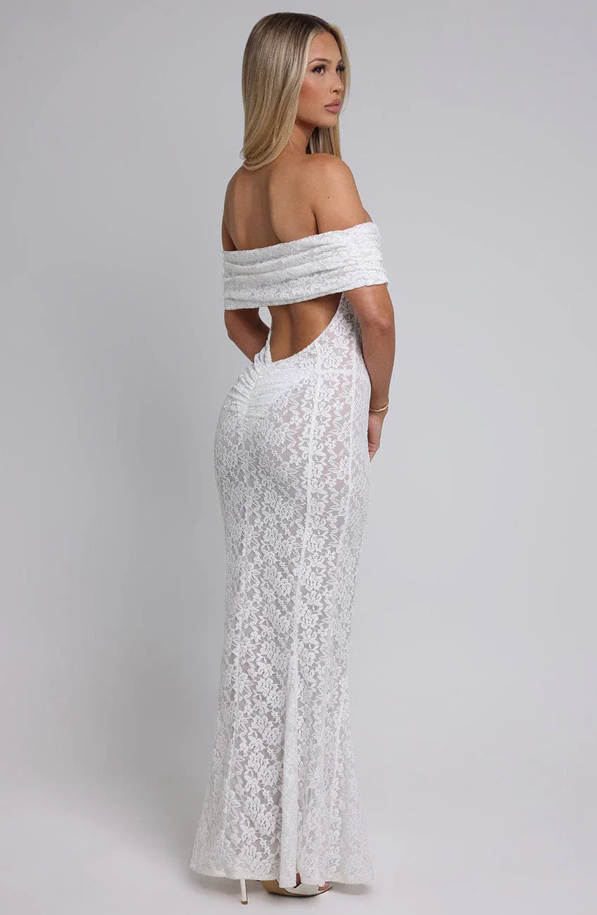 Stephanie Maxi Dress - Ivory