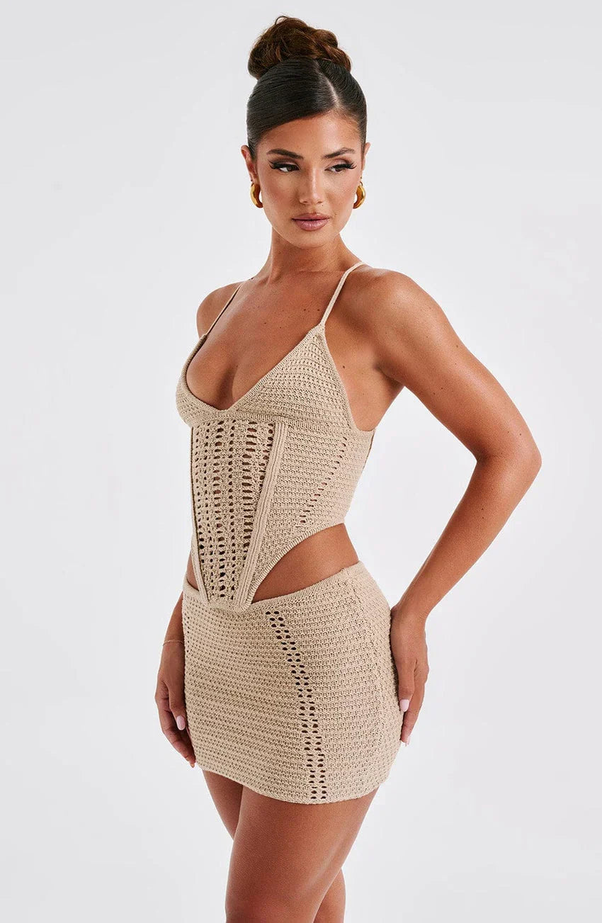Selma Top - Beige