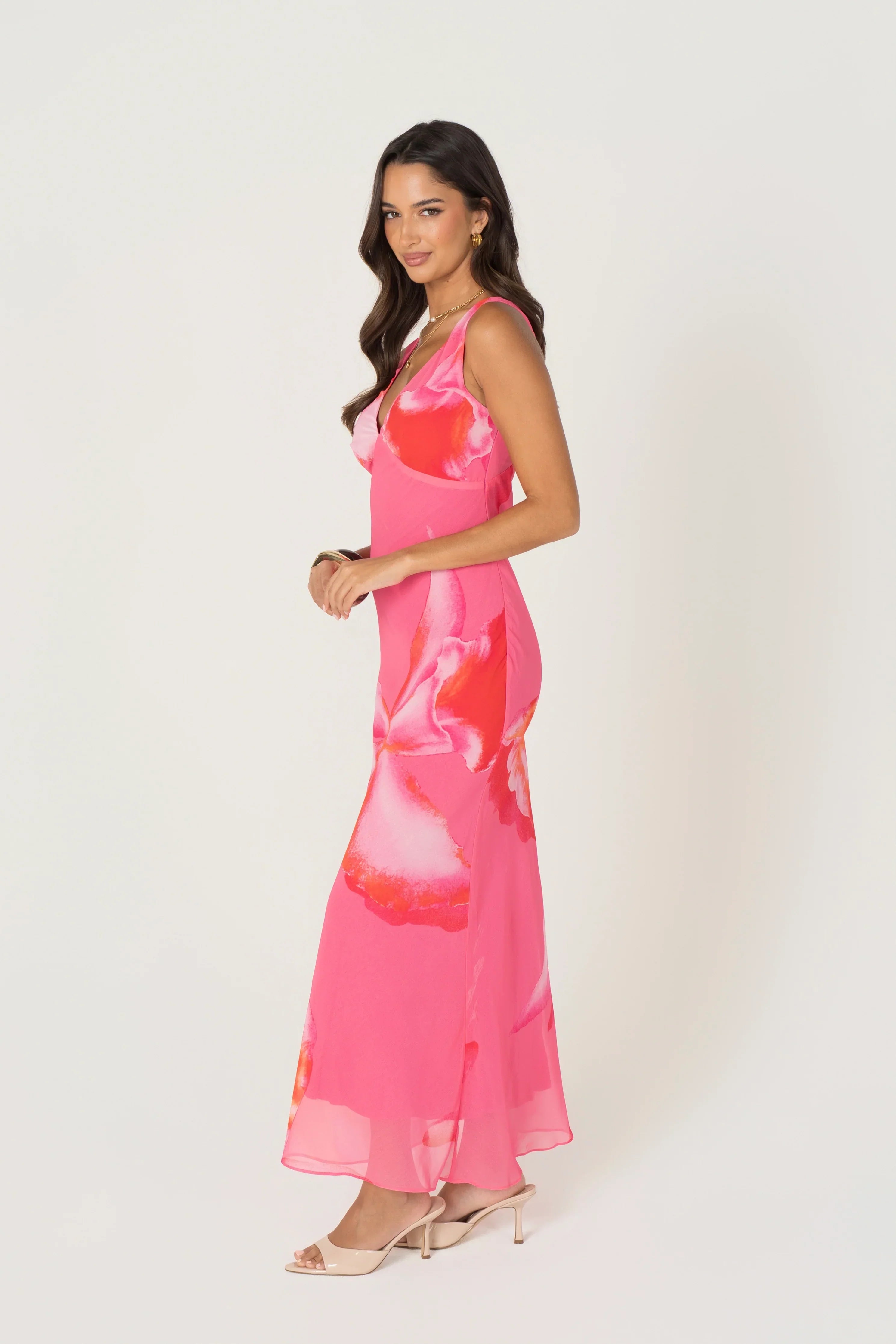 Bailey V-Neck Midi Dress