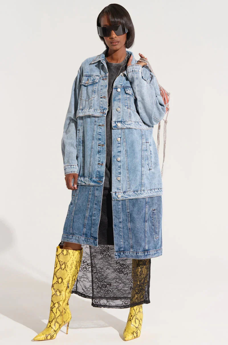 Pull Up Layered Trench