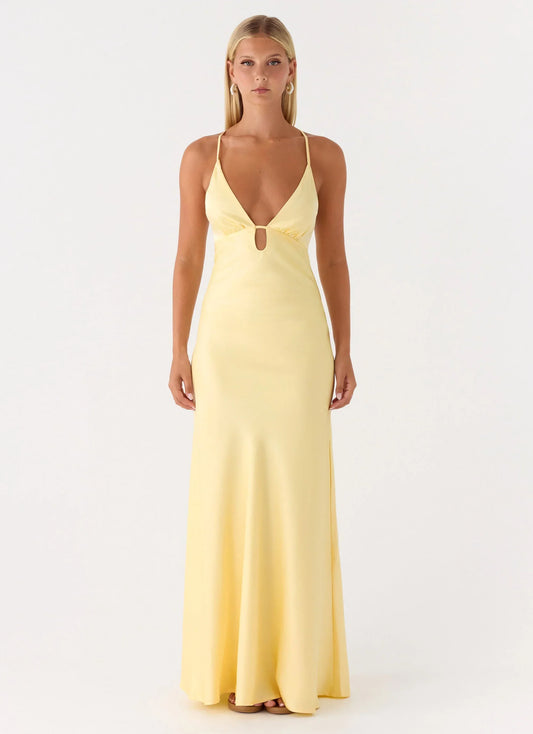 Sundowner Maxi Dress Yellow
