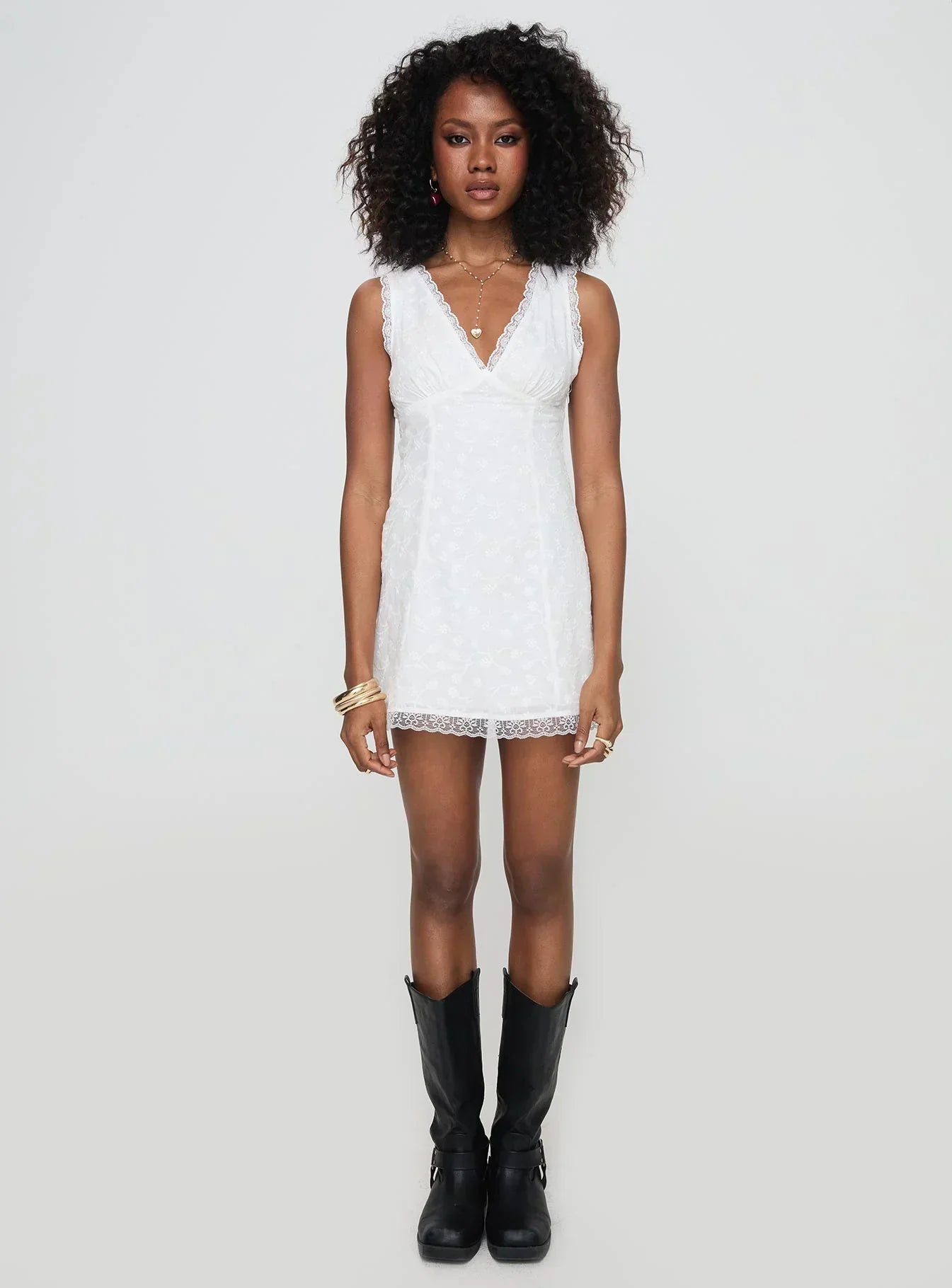 Gimmie Mini Dress White