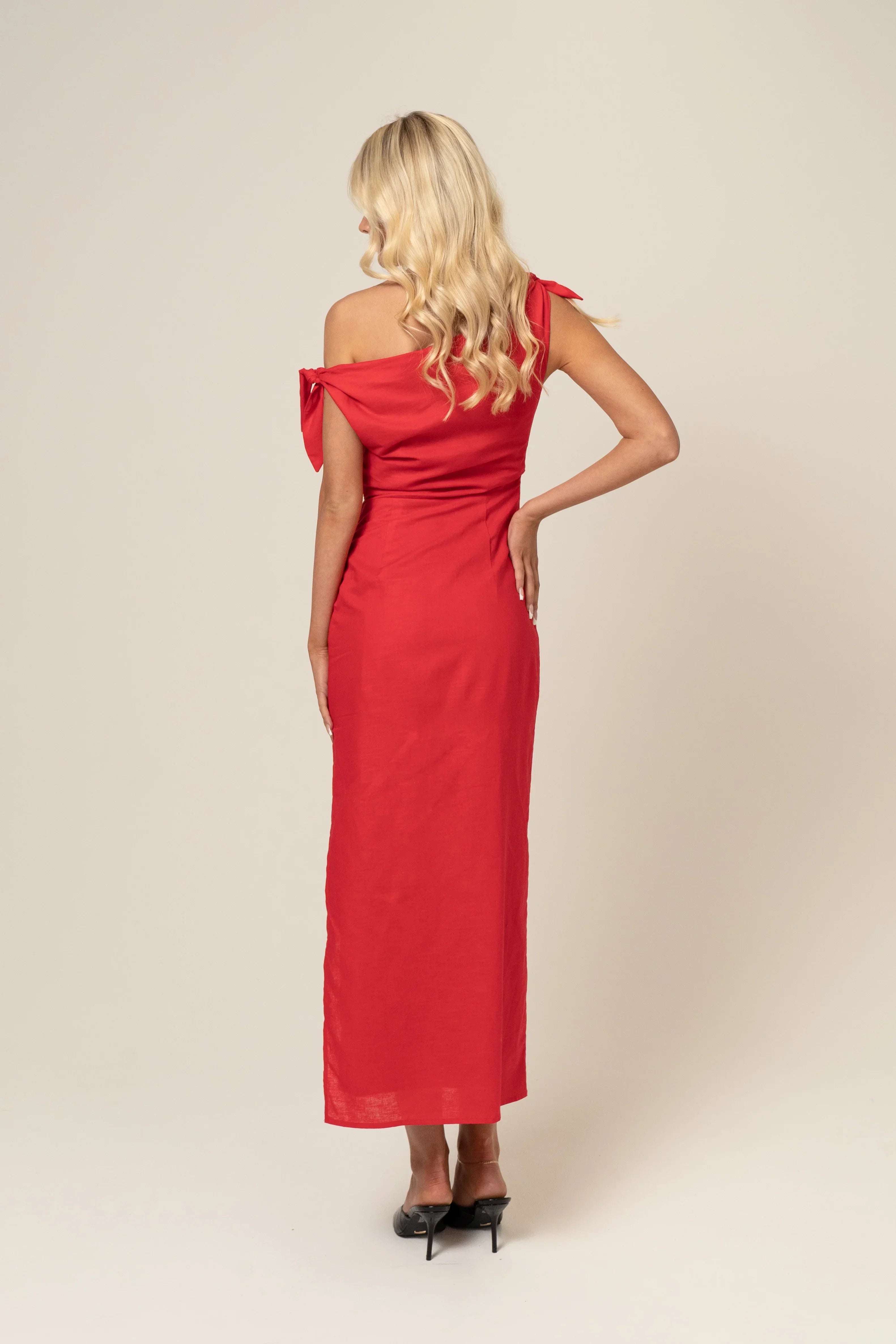 Ashley Drop Shoulder Midi Dress