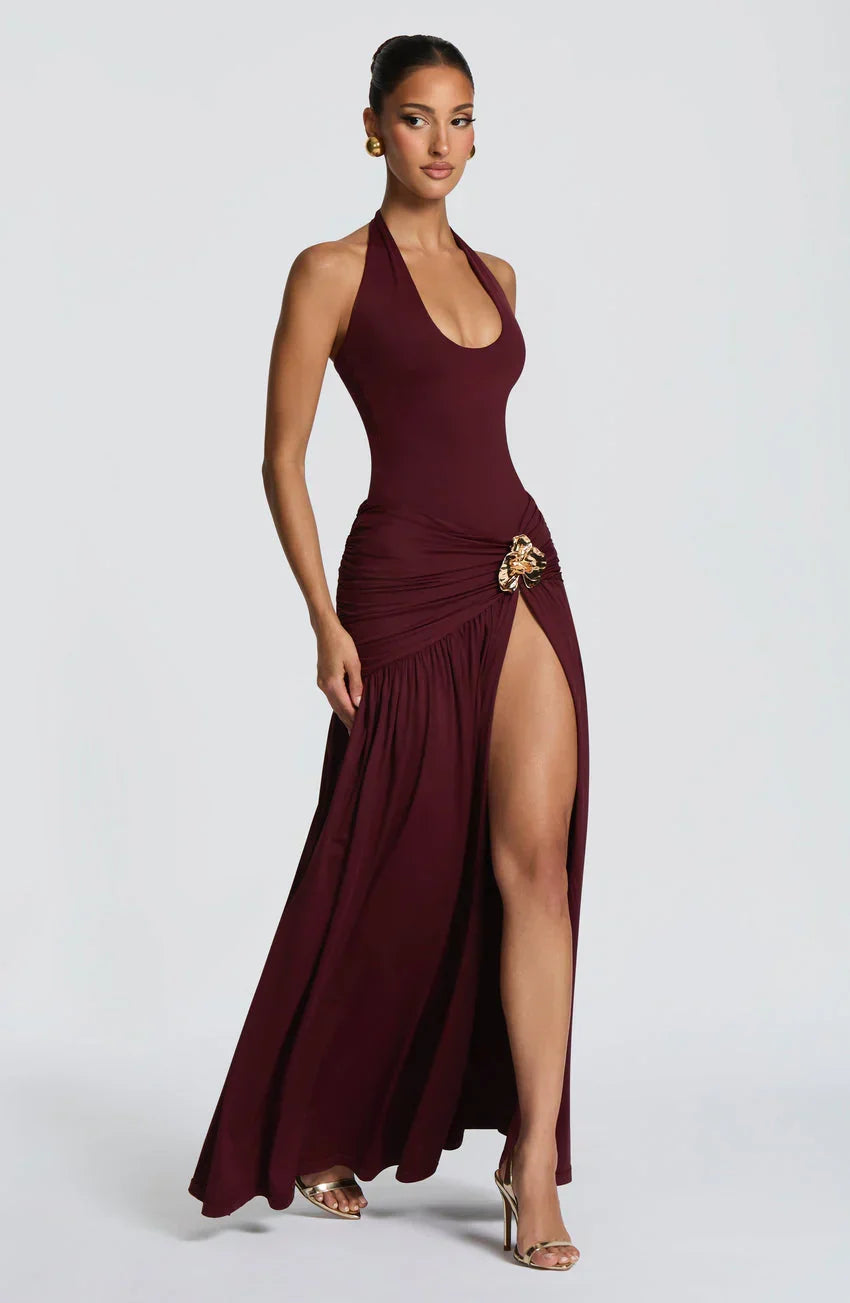 Odele Bodysuit - Cherry Lacquer