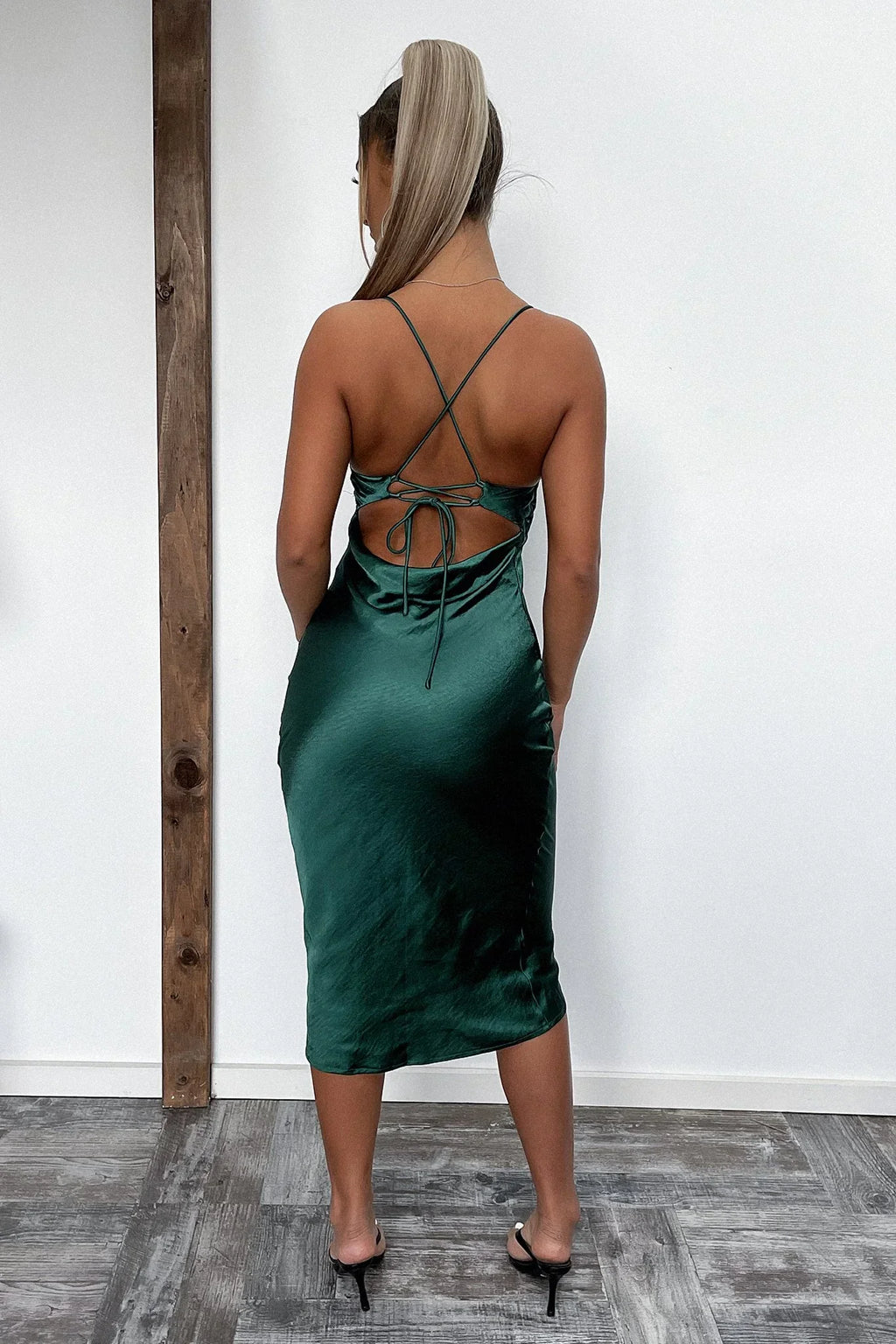 Ways Midi Dress - Emerald