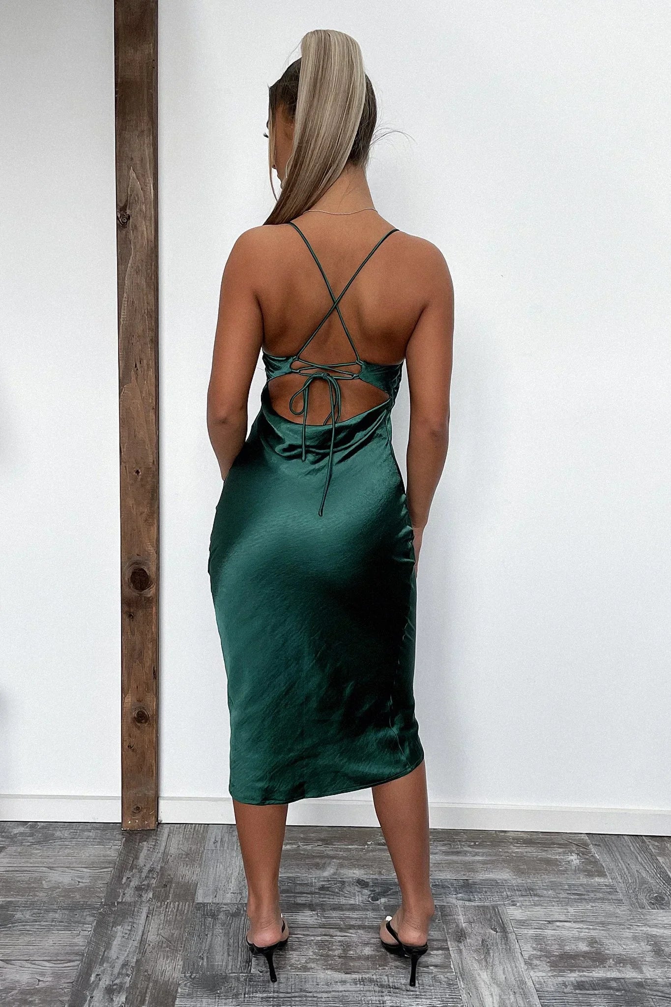 Ways Midi Dress - Emerald