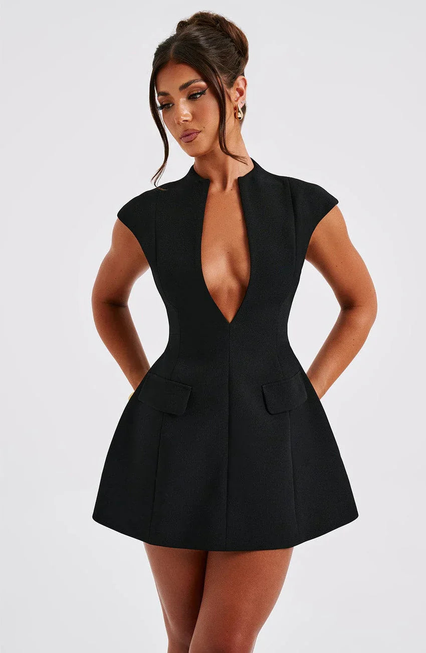 Suri Mini Dress - Black
