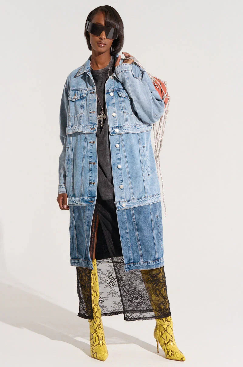 Pull Up Layered Trench