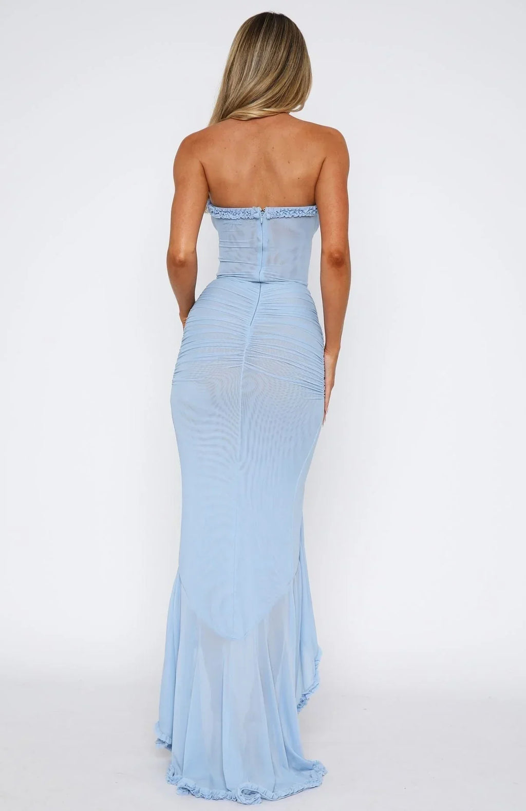 Sky Mirage Maxi Dress