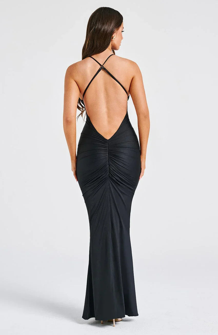 Zelda Maxi Dress - Black