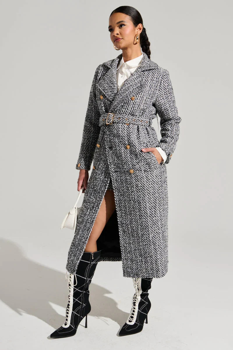 Altura Tweed Trench
