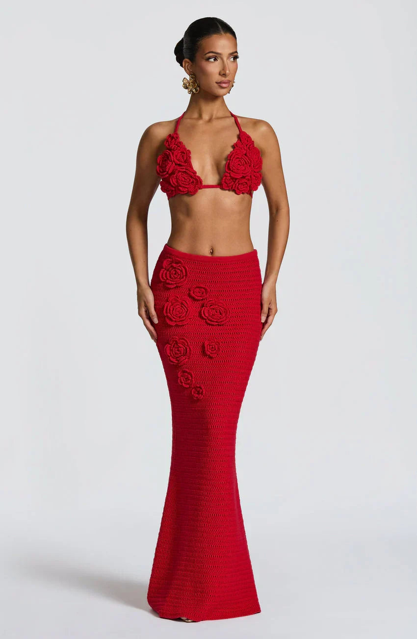 Nerida Top - Red