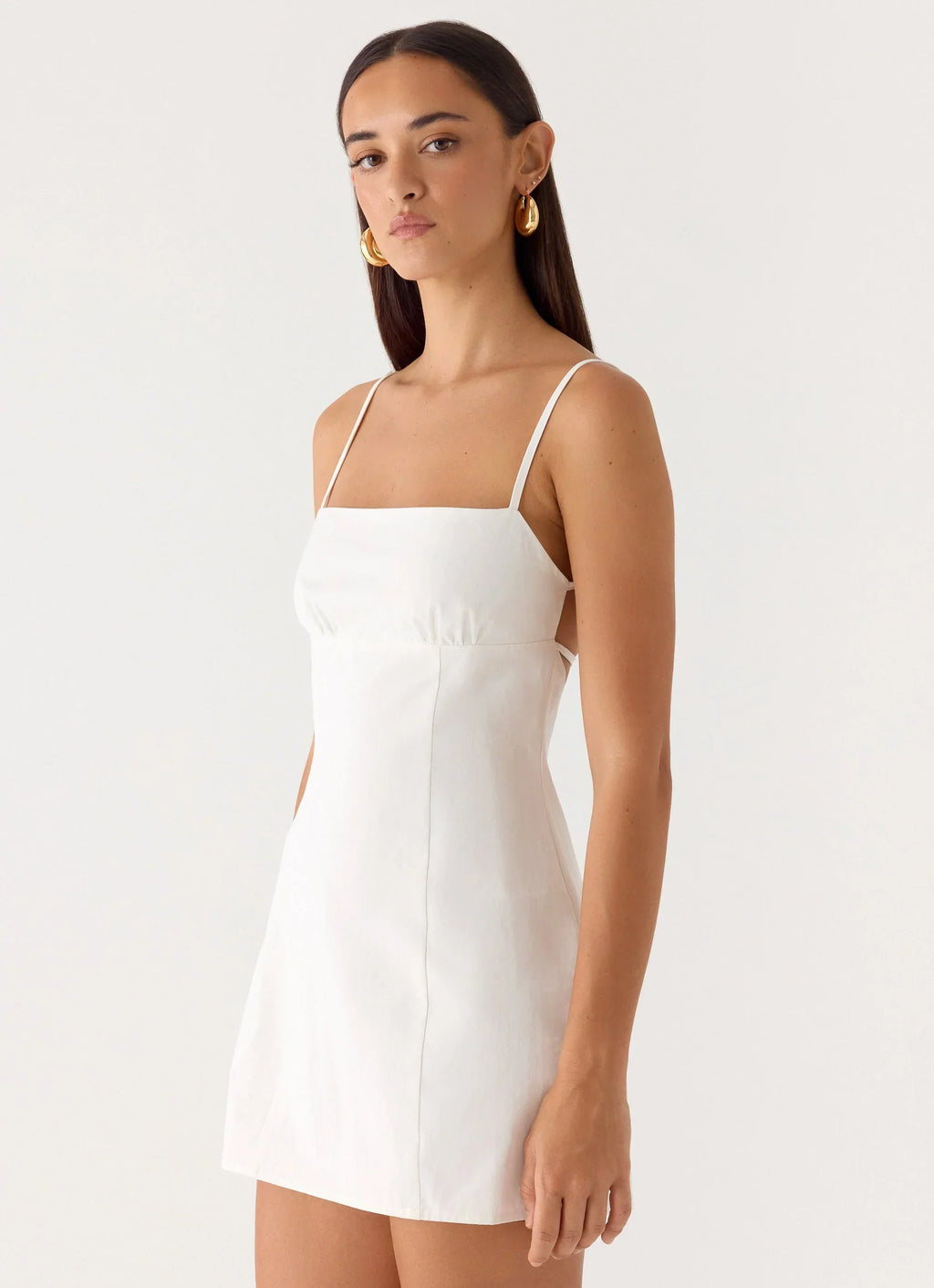 Second Sun Mini Dress White
