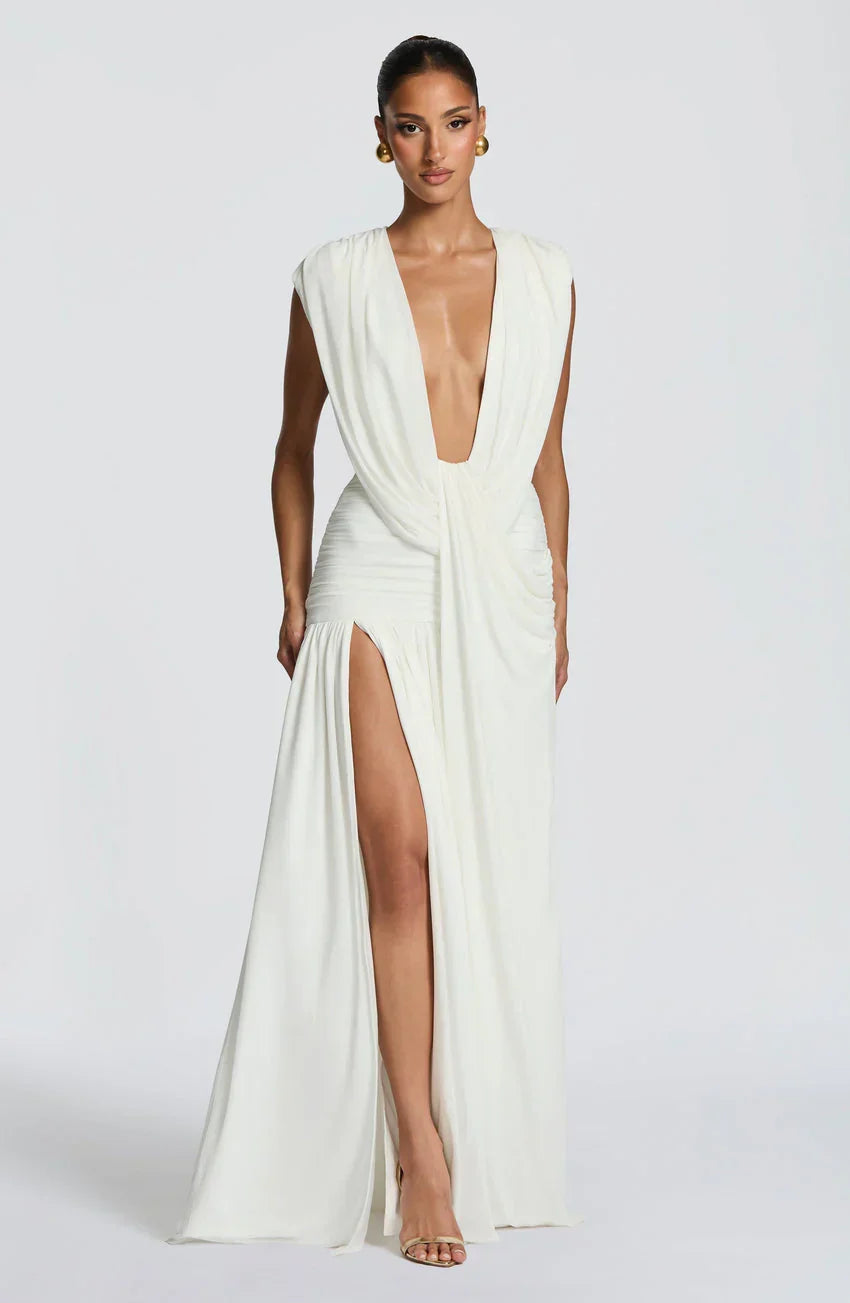 Romilly Gown - Ivory