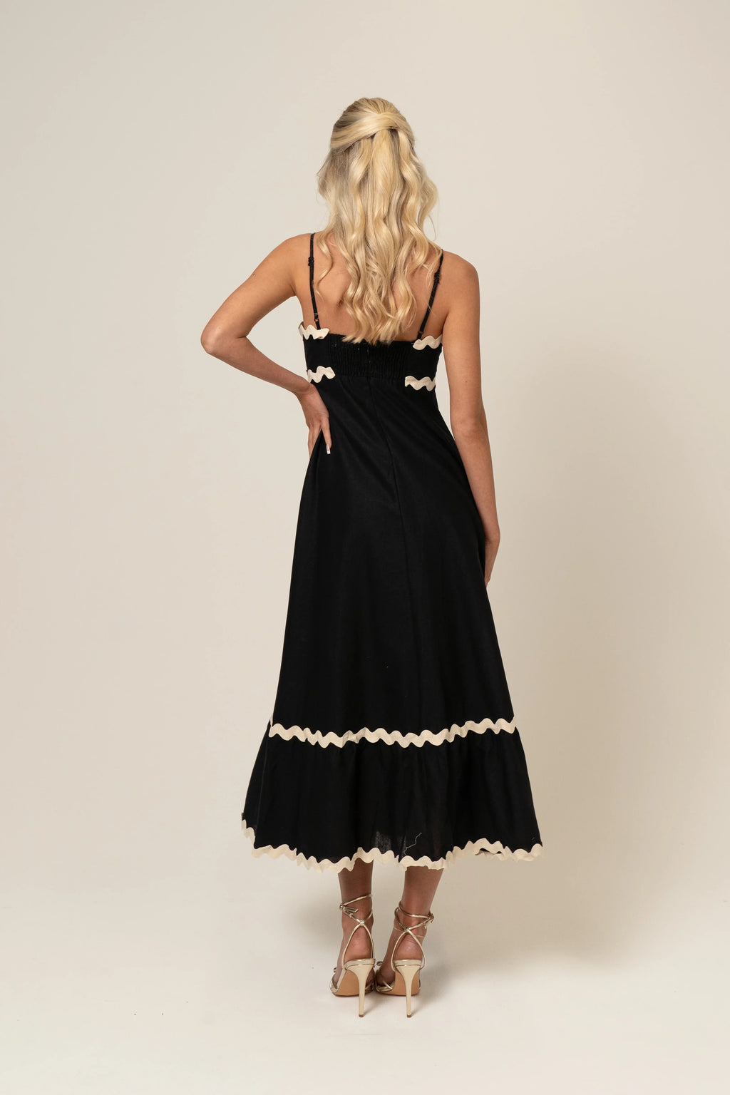 Millie Ric-Rac Summer Maxi Dress