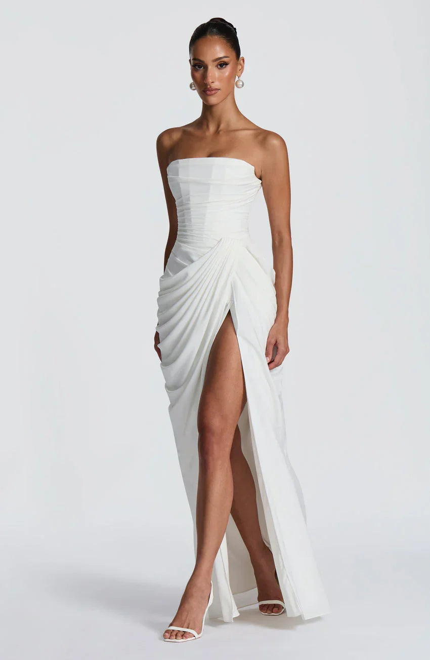 Cyra Maxi Dress - Ivory