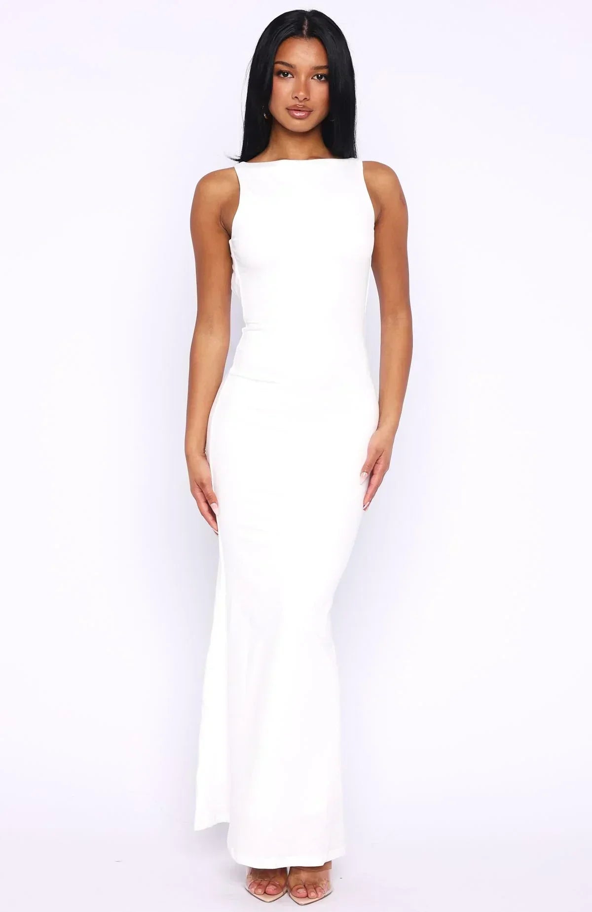 Country Club Maxi Dress White