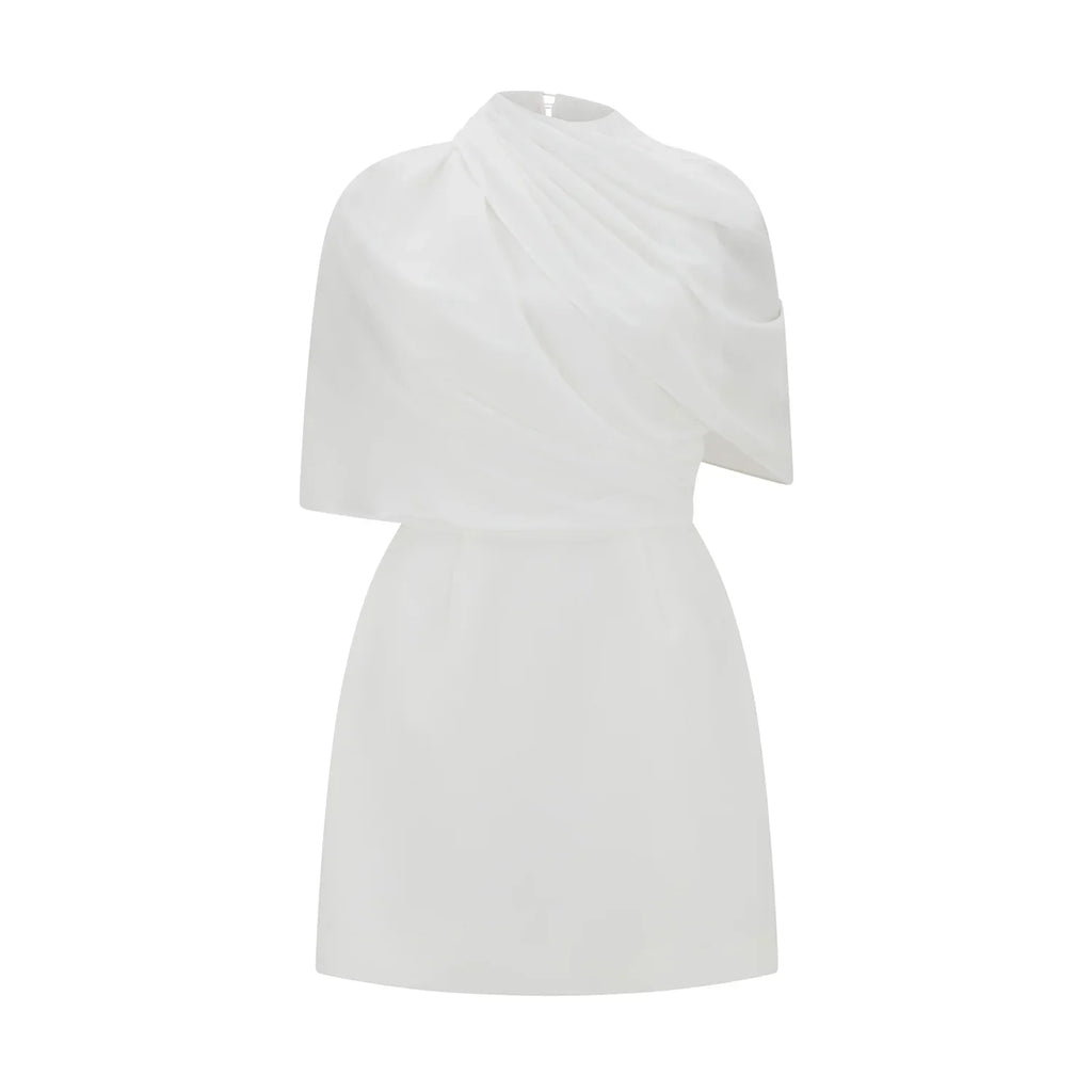 Gathered Mini Dress