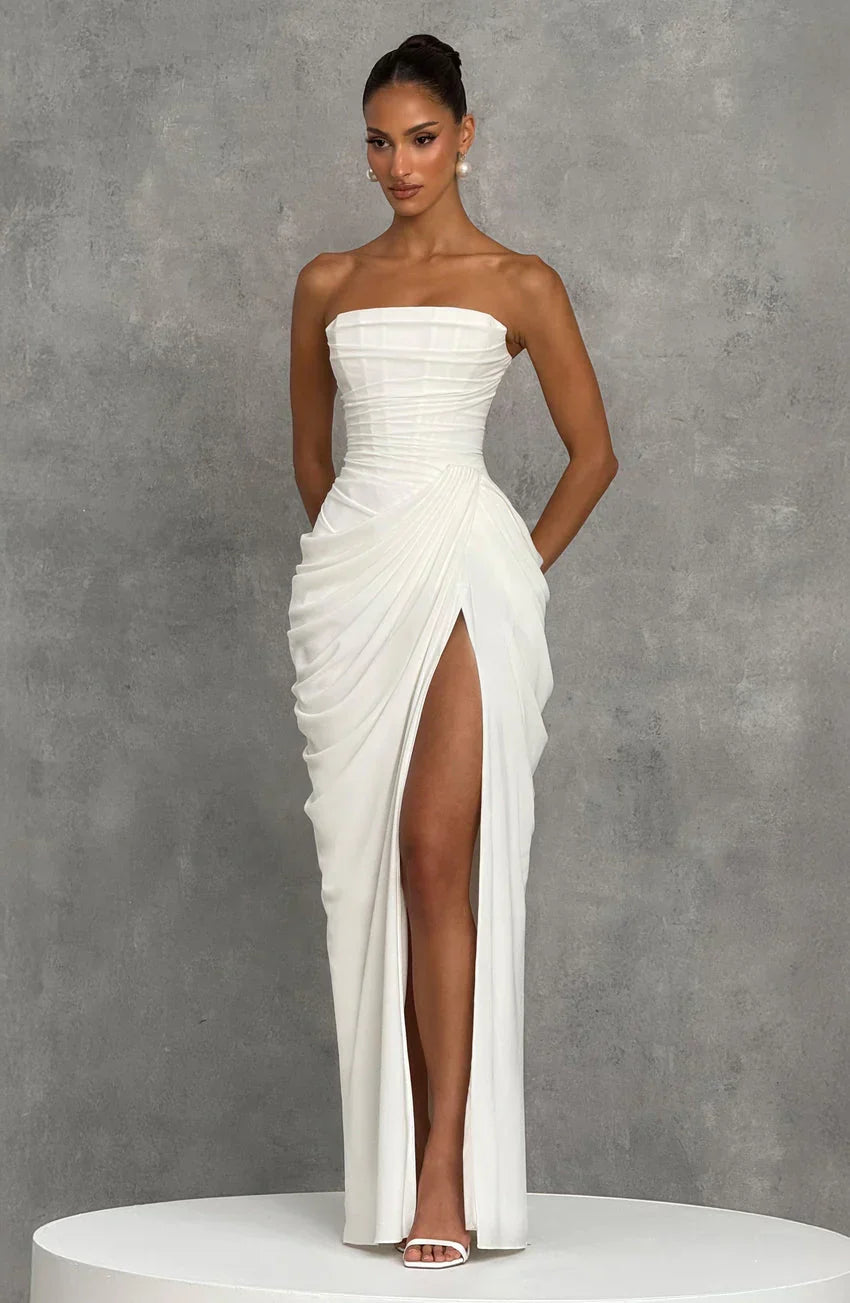 Cyra Maxi Dress - Ivory