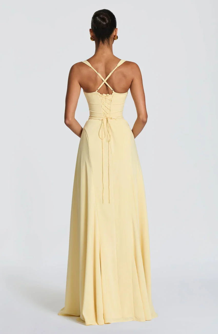 Irie Maxi Dress - Lemon
