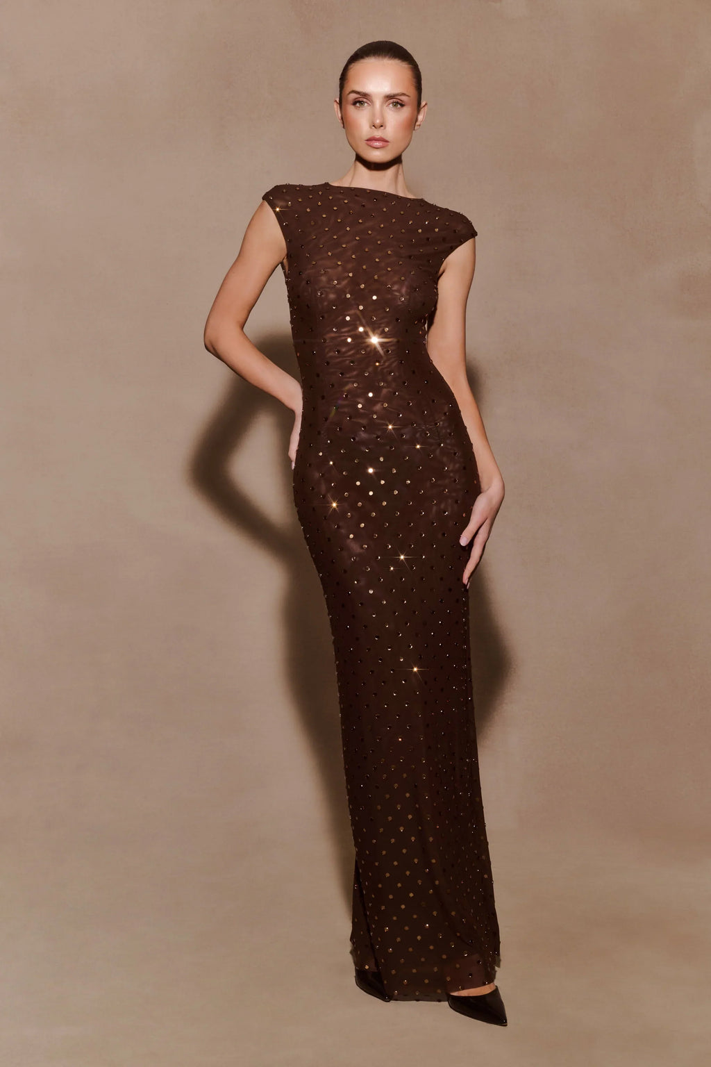 Samara Diamante Maxi Dress